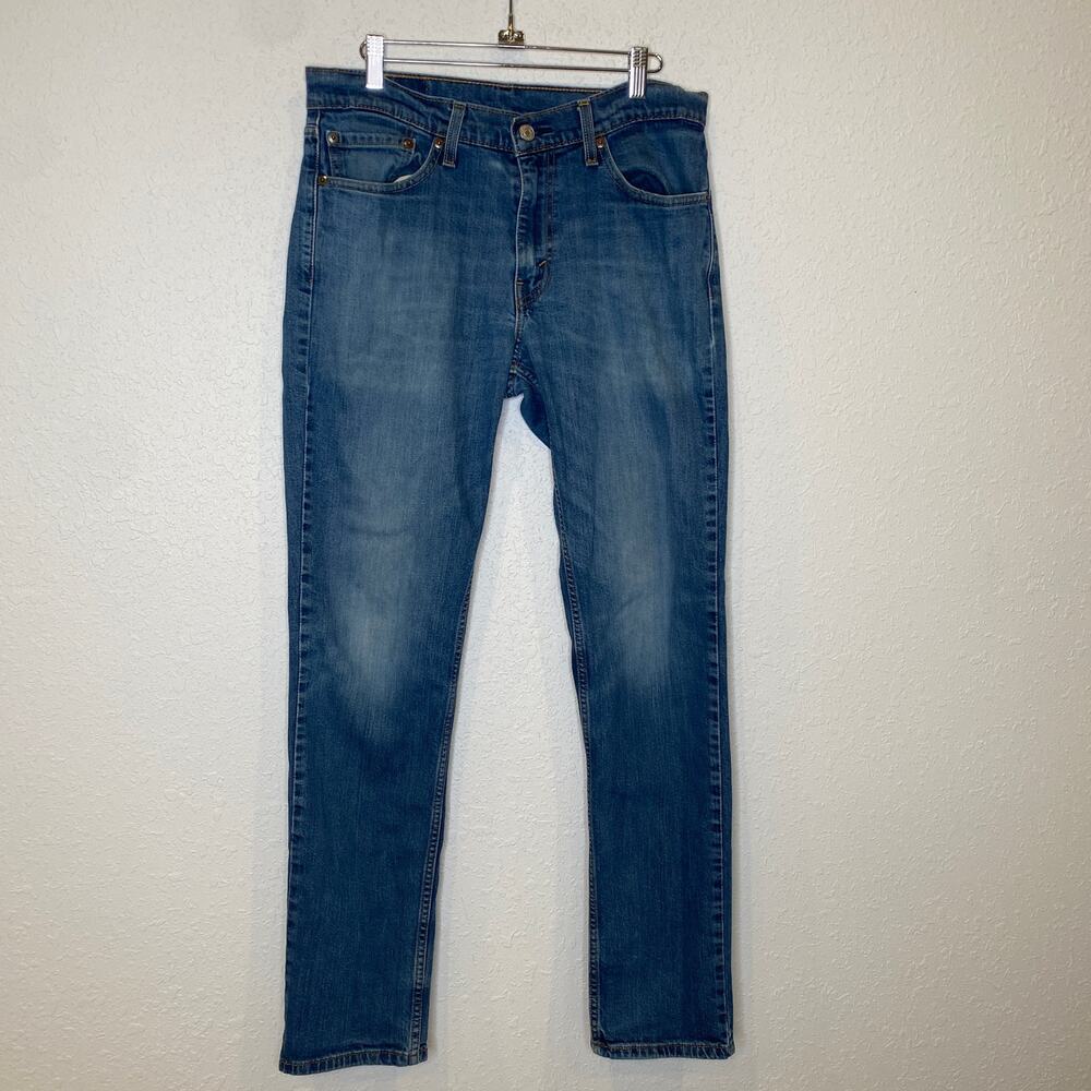 Levi’s 511 Medium Wash Slim Fit Denim Blue Jeans EUC Sz 32x32